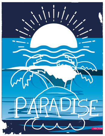 Illustration of a sea with giant wavesのイラスト素材