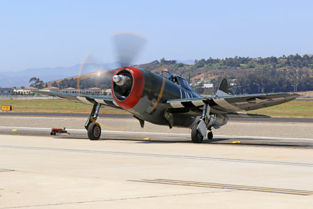 Airplane P-47 Thunderbolt vintage WWII Fighter