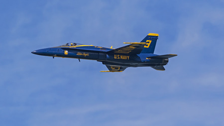 Jet fighter of the Blue Angelsのeditorial素材