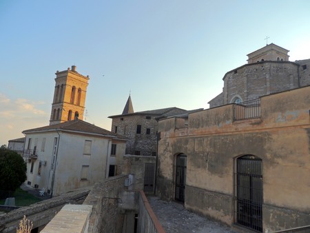 Lanscape of Spello, Umbria (Italy)の写真素材