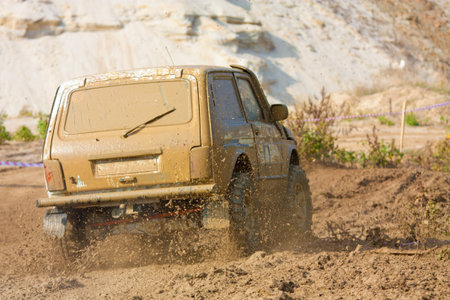 Off roading thrill