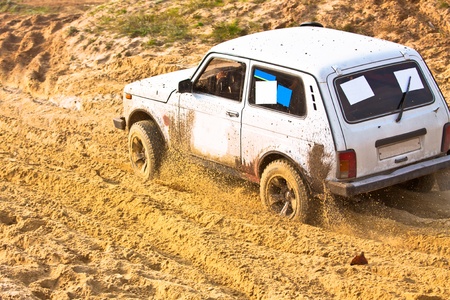 Off roading thrillのeditorial素材