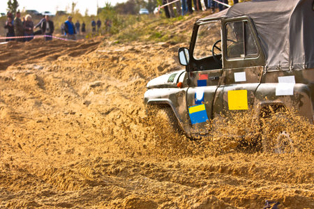 Off roading thrill