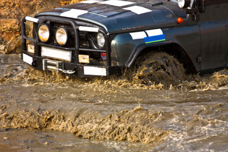 Off roading thrill