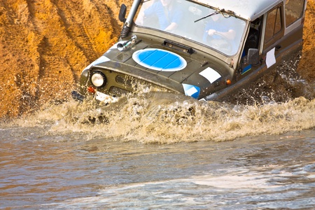 Off roading thrillのeditorial素材