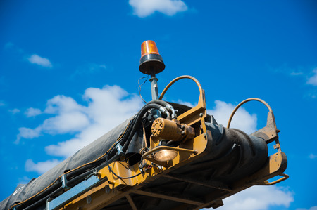 Repair of asphalt road in the city. Construction equipmentの写真素材