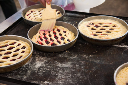 Bakery. Production of bread, rolls, pies and cookies. Baker's job