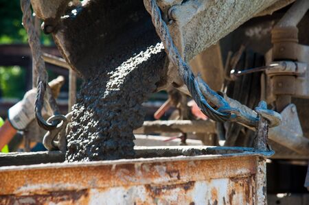 Multi-storey building. Construction of multi-storey residential buildingの写真素材
