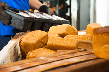 Bakery. Production of bread, rolls, pies and cookies. Baker's job