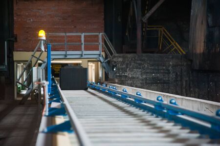 Contemporary large aluminum foundry with casting cellsの写真素材