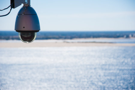 Security IR camera for monitor events in city
