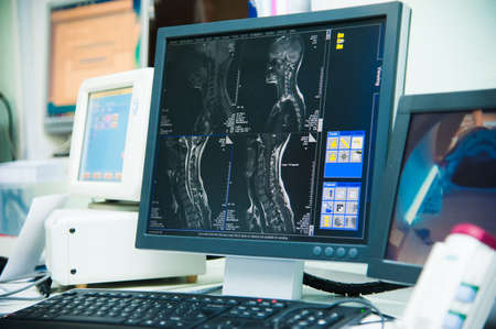 Interior of operating room in modern clinicの写真素材