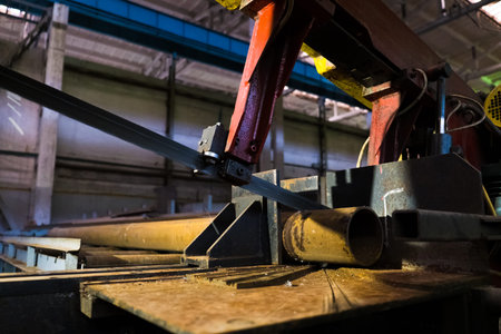 Metalworking industry. Cutting tool at metal working on lather machine