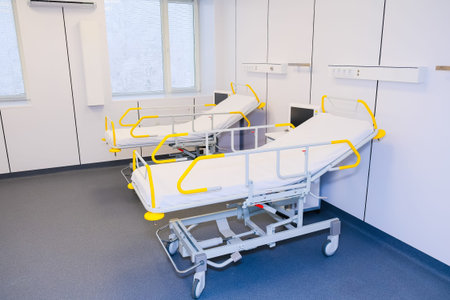 Interior of operating room in modern clinic