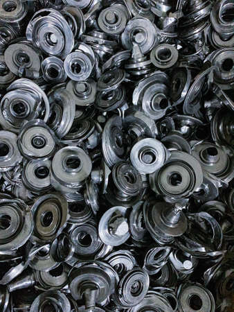 Production of metal products for mechanical engineering. Machine Steel Mill Production Lineの写真素材