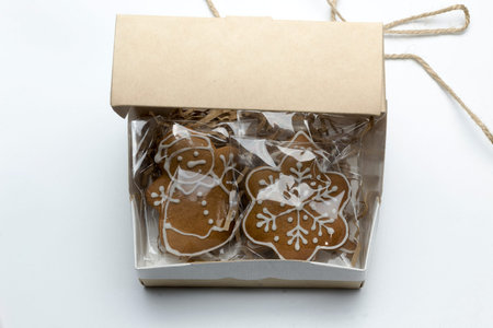 Cookies in a box.