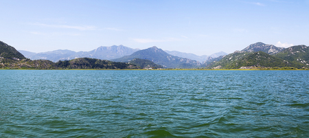 Beautiful mountain landscape in a Sunny day.の写真素材