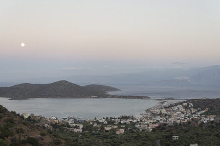 View of the island of Crete.の写真素材