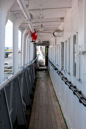 Kaliningrad, former Konigsberg, Russia on June 5, 2021. The Museum of the World Ocean. The deck of the ship Vityaz in Kaliningrad.のeditorial素材