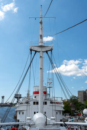 Kaliningrad, former Konigsberg, Russia on June 5, 2021. The Museum of the World Ocean. The deck of the ship Vityaz in Kaliningrad.のeditorial素材