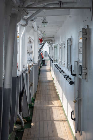 Kaliningrad, former Konigsberg, Russia on June 5, 2021. The Museum of the World Ocean. The deck of the ship Vityaz in Kaliningrad.のeditorial素材