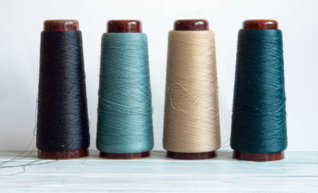 Threads Accessories For Needlework On A Sewing Machineの写真素材