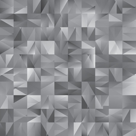 Abstract tile background. Noise structure with gray tiles. Vector image