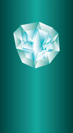 Gem, diamond. Abstract Geometric Colorful Background. Modern screen vector design for mobile appのイラスト素材