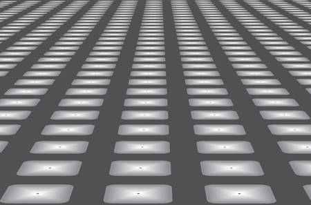 Dotted Halftone Vector Pattern or Texture. Stipple Dot Backgrounds with Gray rectanglesのイラスト素材