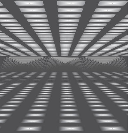 Dotted Halftone Vector Pattern or Texture. Stipple Dot Backgrounds with Gray rectanglesのイラスト素材