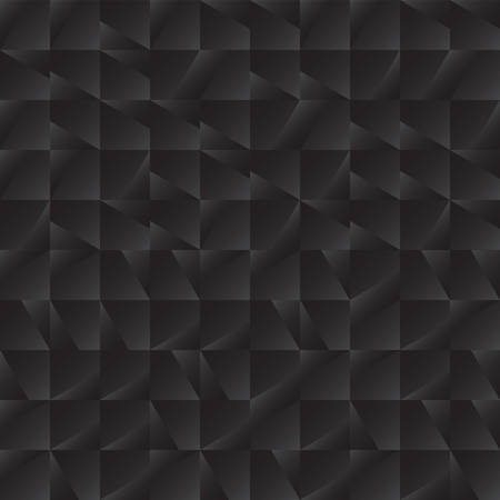 Abstract Geometric Black Background. High Saturated Gradients. Different Geometrical Shapesのイラスト素材