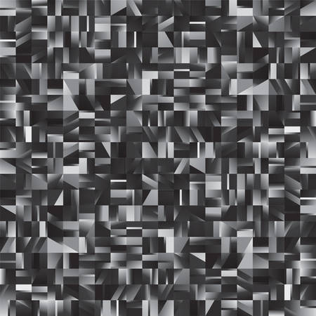 Abstract tile background. Noise structure with black and white tile. Vector imageのイラスト素材