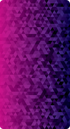 Colorful abstract triangles paint background. Modern screen vector design for mobile app