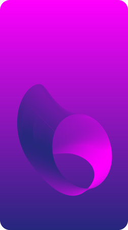Colorful abstract liquid paint background. Modern screen vector design for mobile app
