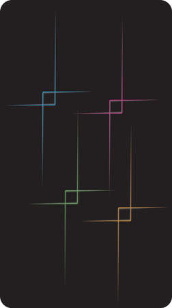 Colorful abstract lines paint background. Modern screen vector design for mobile appのイラスト素材