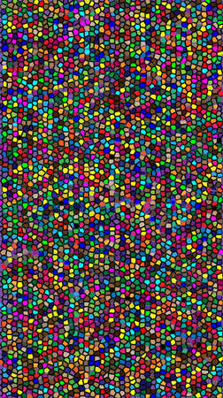 Stained glass window. Colorful abstract paint dotted grunge background. Modern screen vector design for mobile appの写真素材