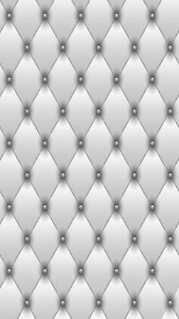 Abstract background. Noise structure with rombus. Abstract Geometric white Leather upholstery. Modern screen vector design for mobile appのイラスト素材