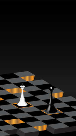 Colorful abstract cubes paint background. Modern screen vector design for mobile appのイラスト素材