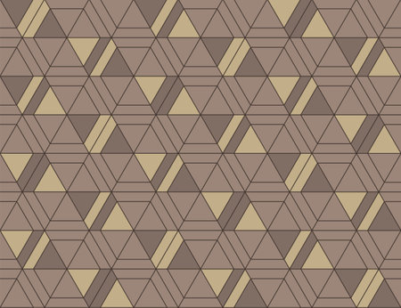 Abstract seamless background. Noise structure with hexagons. Vector image