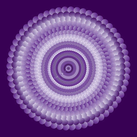 Dotted Halftone Vector Spiral Pattern or Texture. Stipple dot backgrounds with ellipsesのイラスト素材