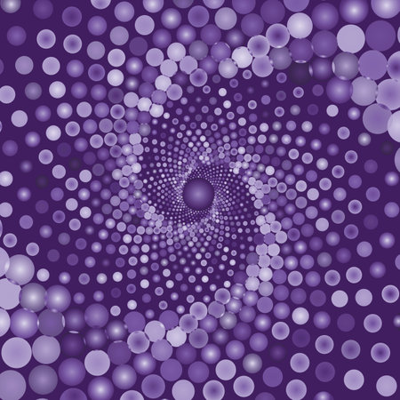 Abstract seamless background. Spheres with a gradient. Vector illustrationのイラスト素材