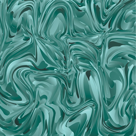 Abstract liquid spiral paint background. Vector illustrationのイラスト素材