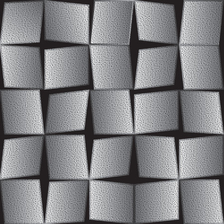 Abstract background. Noise structure with quadrangles. Vector image