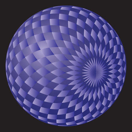 Dotted Halftone Vector Spiral Pattern or Texture. Stipple Dot Backgrounds with Rhombusのイラスト素材