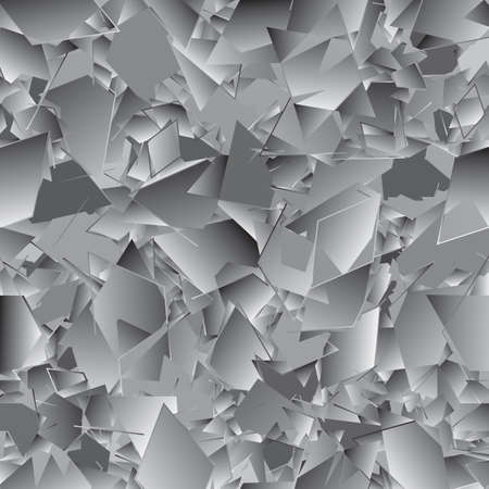 Abstract background from random disordered polygons. Vector illustrationのイラスト素材