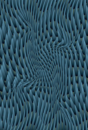 Sugar cane plantation by moonlight. Abstract floral background. Vector illustrationの写真素材