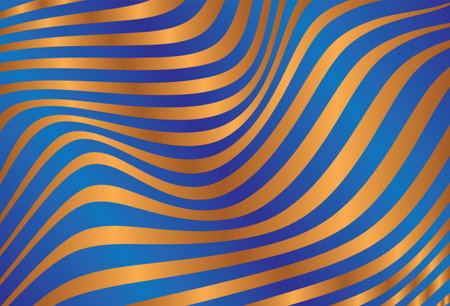 Flag. Modern wave curve abstract presentation background. Vector illustration