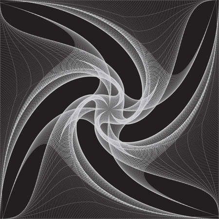 Abstract openwork paint background with nets. Modern screen vector designのイラスト素材