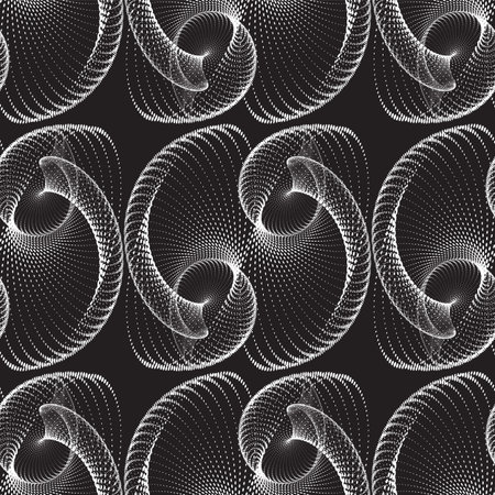 Abstract dotted seamless background. Noise structure with dots. Vector image