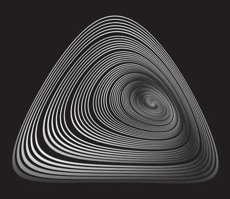 Tunnel or wormhole. Digital wireframe tunnel. 3D Design Element. Background abstract vector imageのイラスト素材